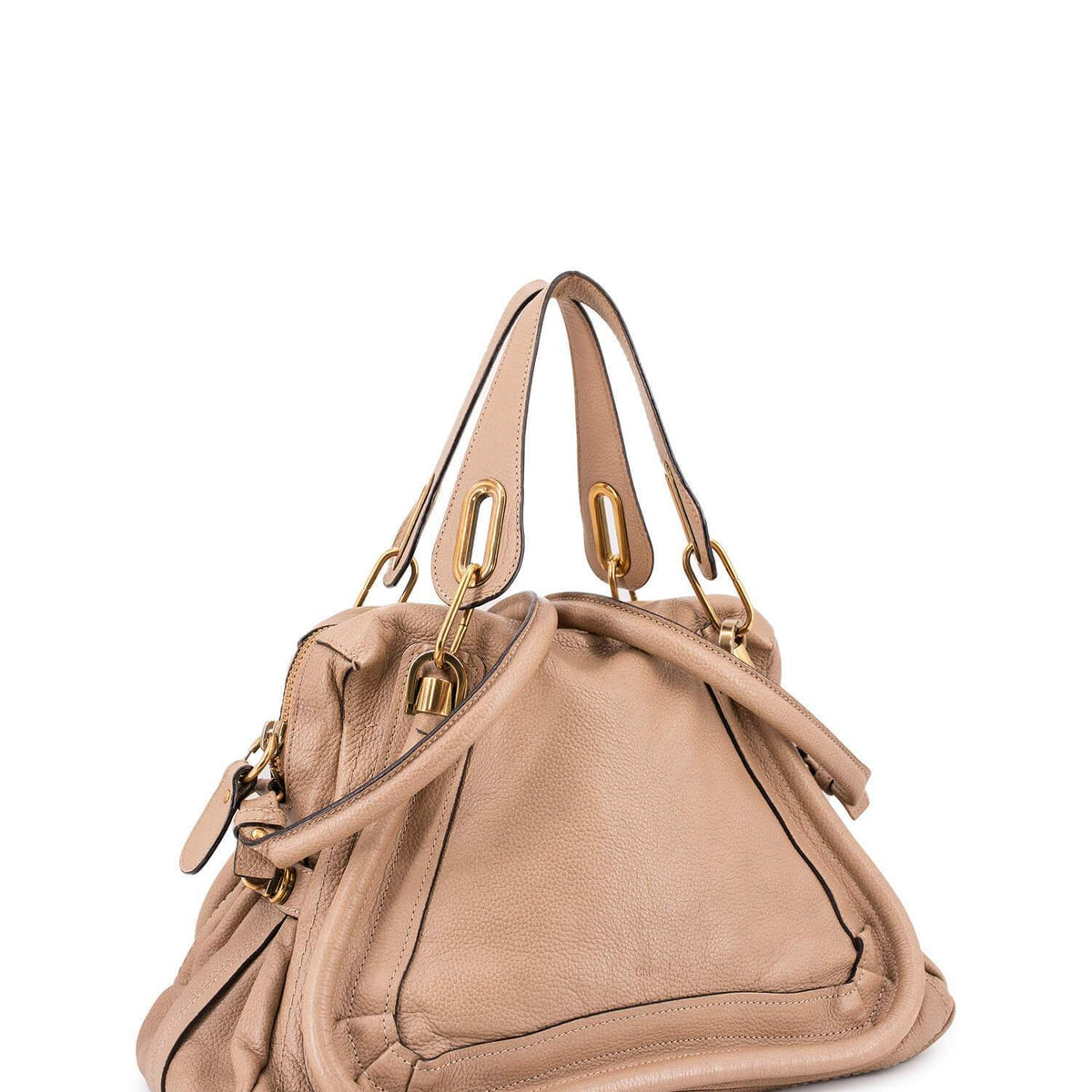 Chloe women's handbag Beige luxury designer calf