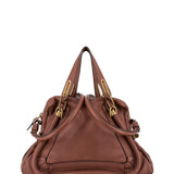 Solventa elegant leather Handbag side view