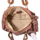 Chloe designer handbag calf closeup detail