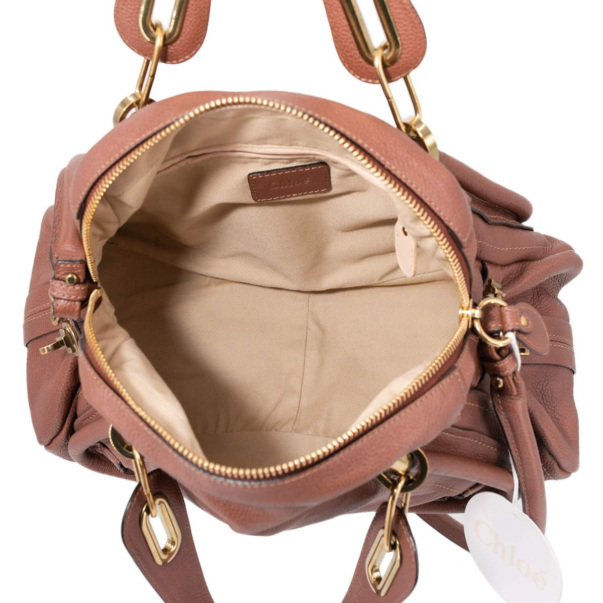 Solventa elegant leather Handbag interior detail