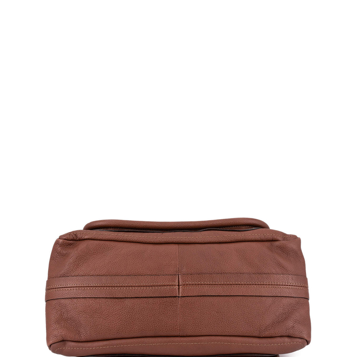 Solventa elegant leather Handbag flat lay view