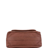 Solventa elegant leather Handbag flat lay view