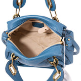 Authentic Chloe handbag Blue luxury fashion accessory