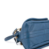 Chloe women's handbag Blue luxury designer calf