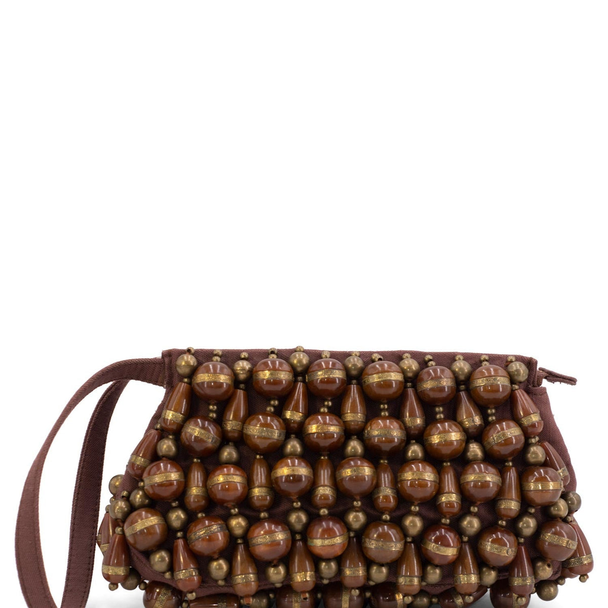Briaventis elegant leather Handbag top view