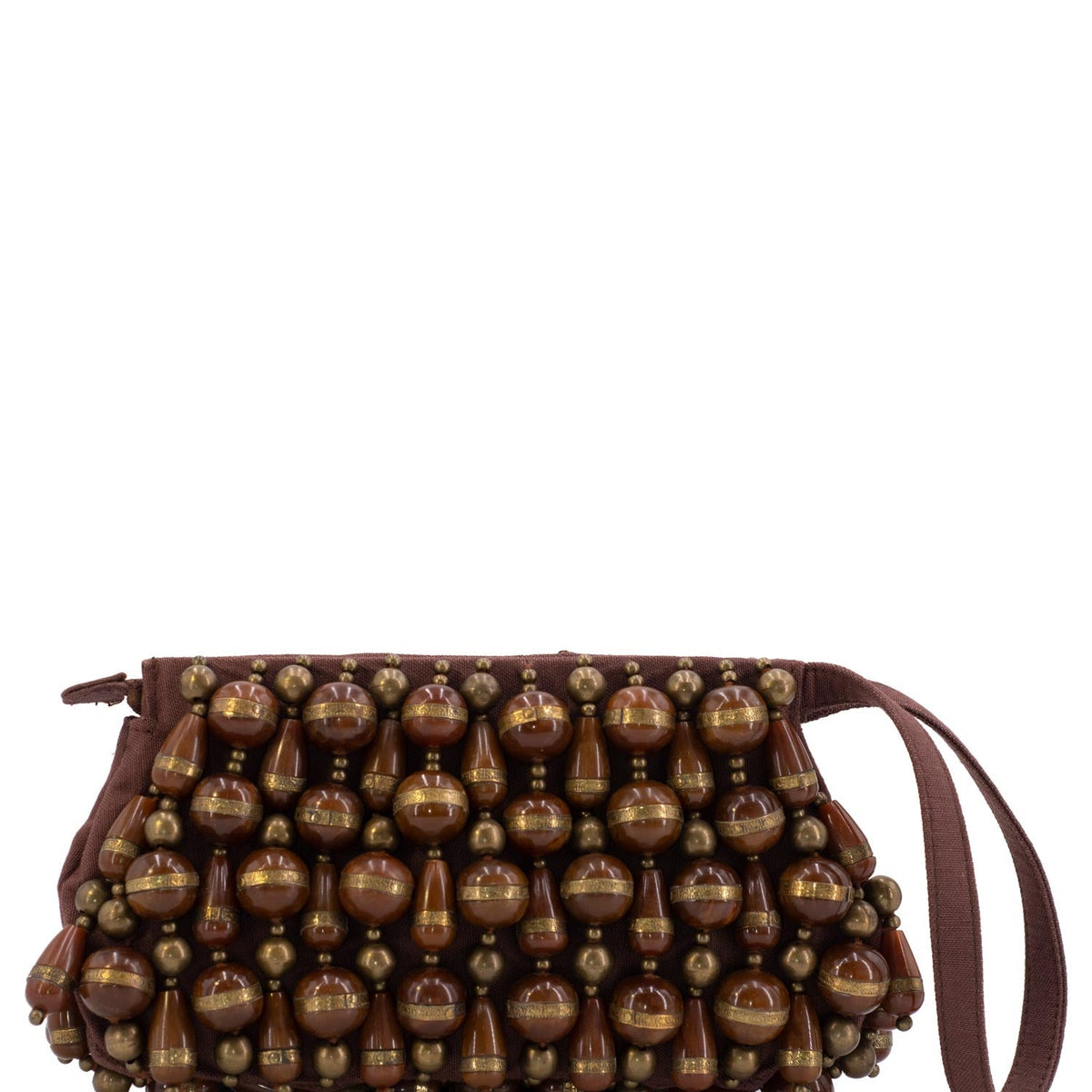 Briaventis elegant leather Handbag top view