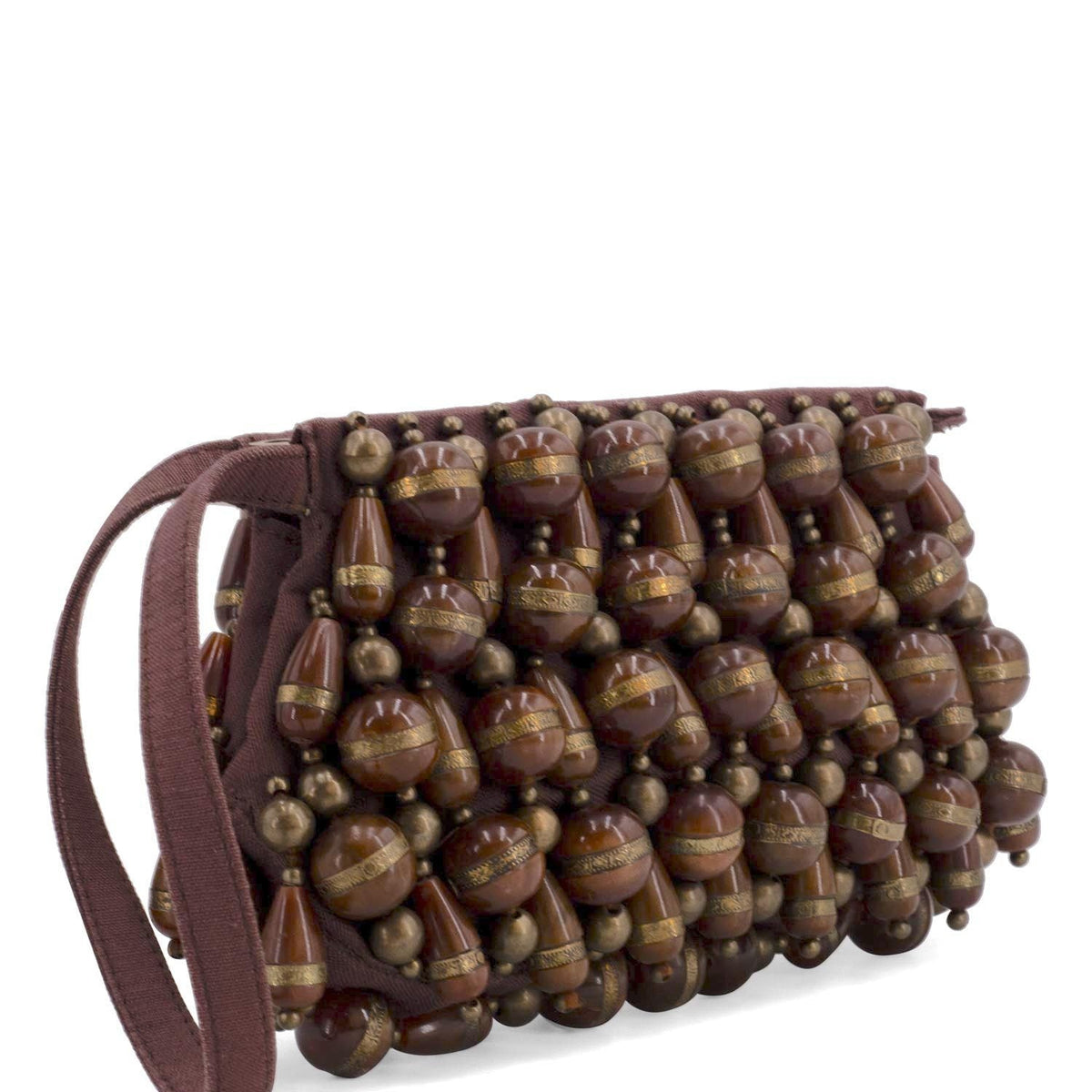 Chloe women's handbag Brown luxury designer canvas