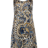 Chloe women's dress Blue luxury designer leather
