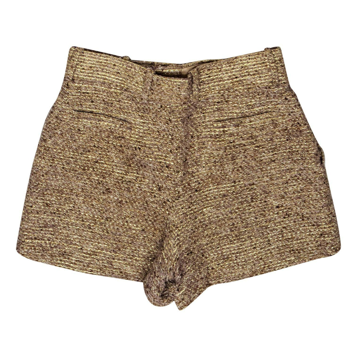 Belventix elegant leather Shorts side view