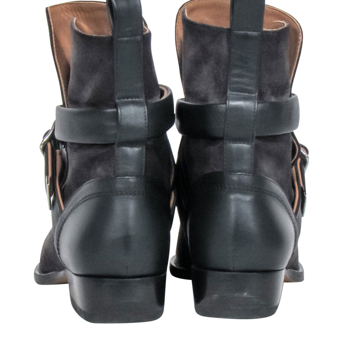 Solvantine elegant leather Ankle Boot interior detail