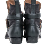 Solvantine elegant leather Ankle Boot interior detail