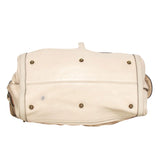 Crisventoria elegant leather Shoulder Bag back view