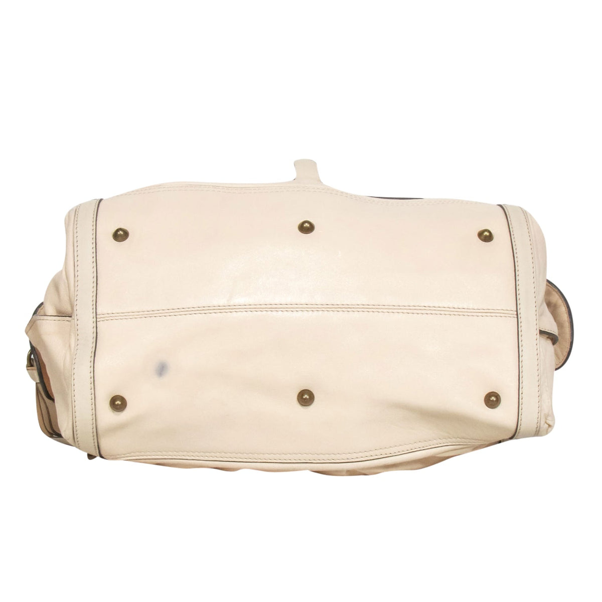 Chloe authentic luxury shoulder bag Ivory leather craftsmanship