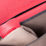 Aurentis elegant leather Handbag side view