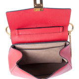 Chloe designer handbag leather closeup detail