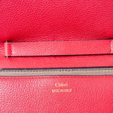 Aurentis elegant leather Handbag top view