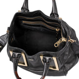 Zirventis elegant leather Handbag side view