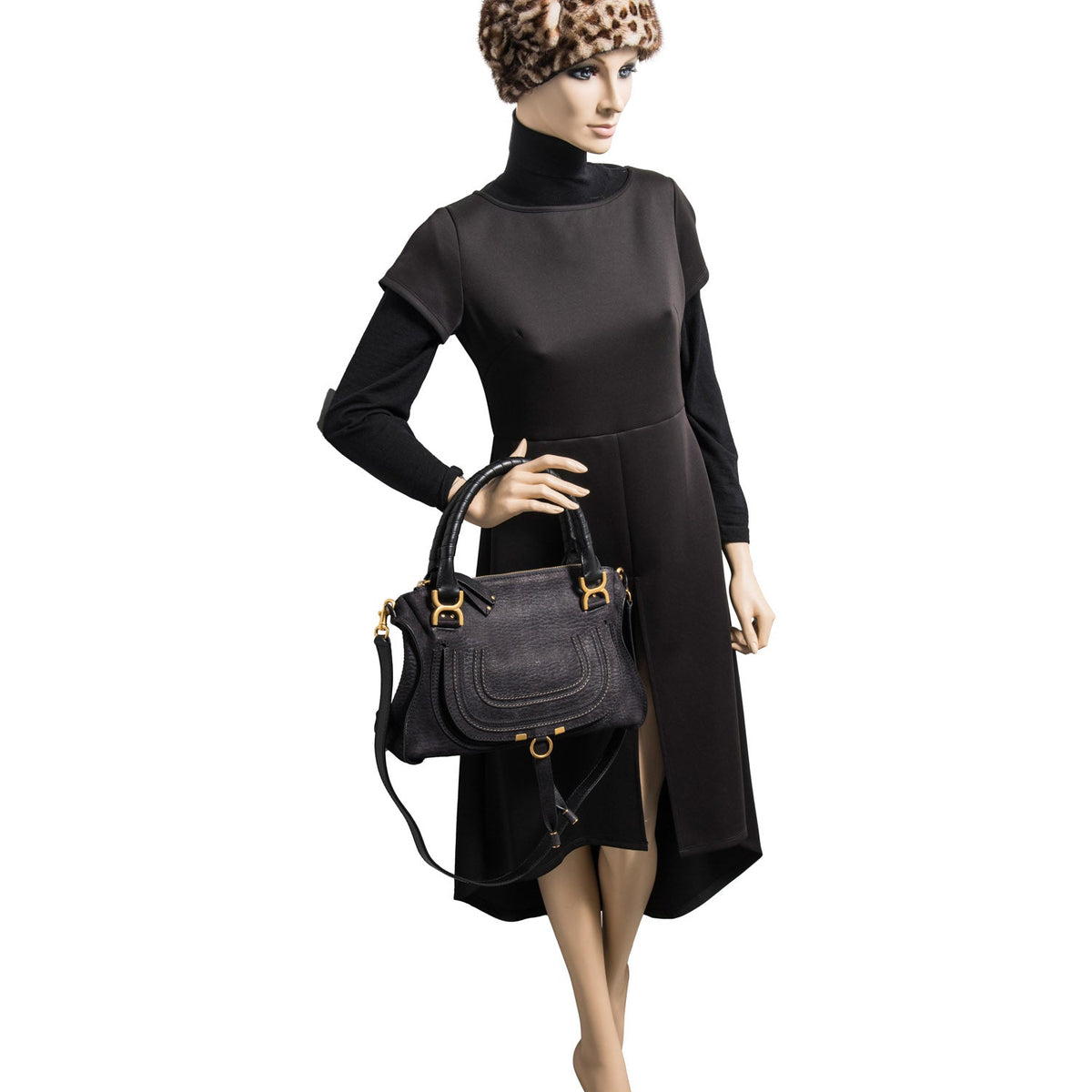 Iorvantis elegant leather Handbag interior detail