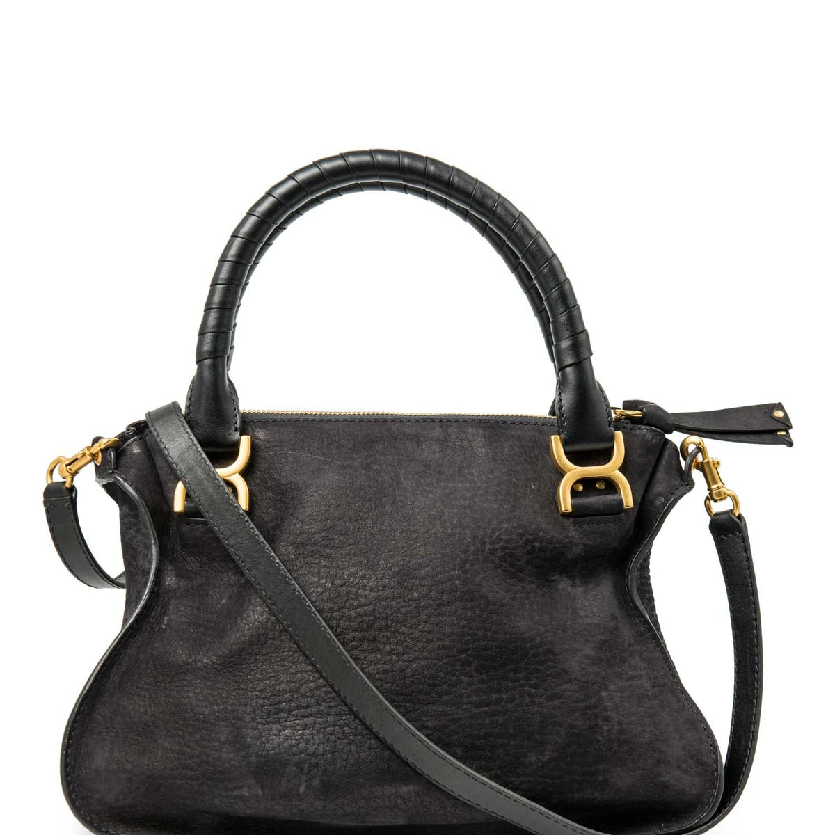 Iorvantis elegant leather Handbag flat lay view