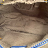 Chloe designer handbag leather closeup detail