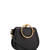 Chloe women's handbag Black luxury designer leather