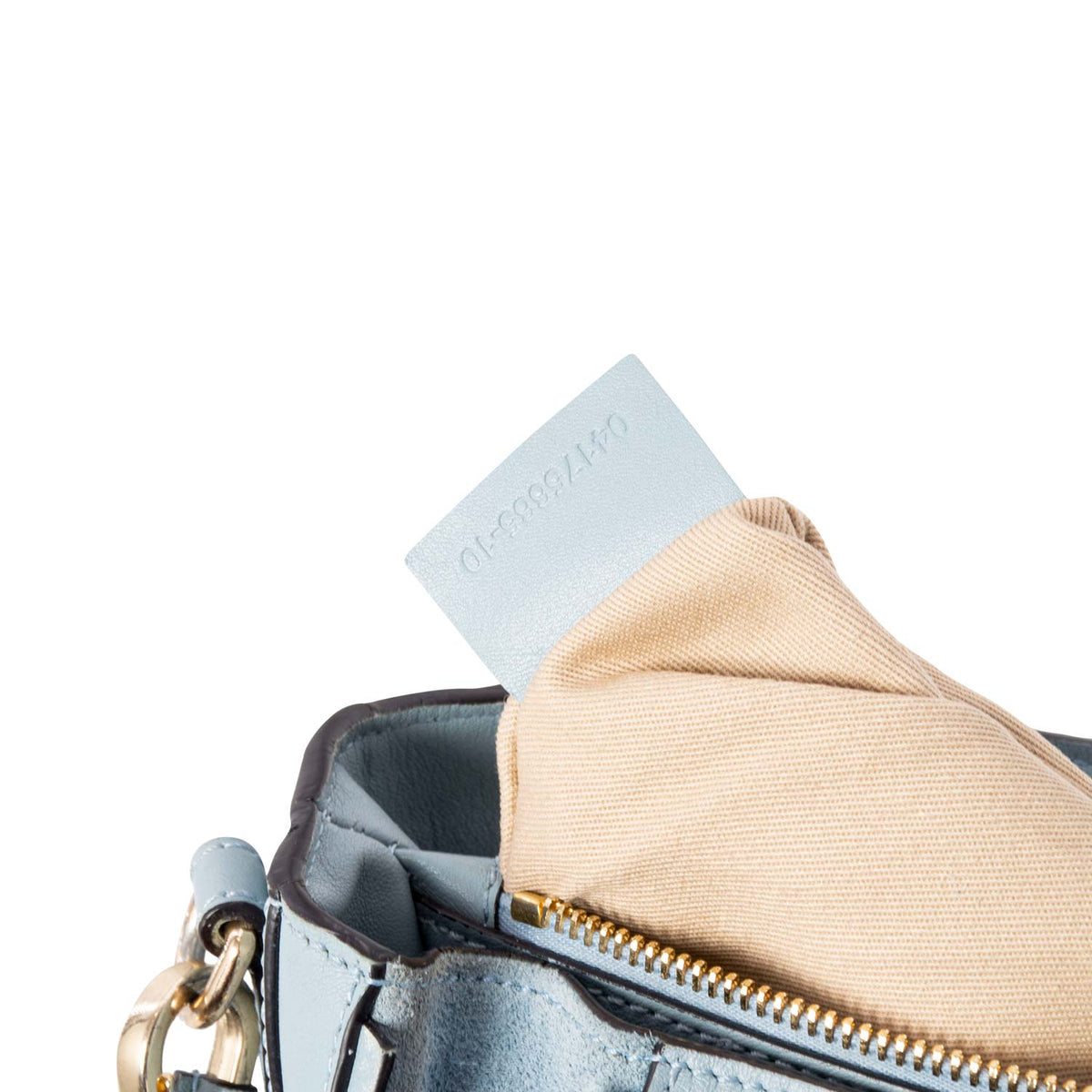 Ealventis elegant leather Handbag flat lay view