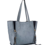 Chloe women's handbag Blue luxury designer leather