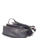 Galventis elegant leather Handbag angled view