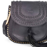Galventis elegant leather Handbag top view