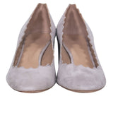 Auremoria elegant leather Pump Heel side view