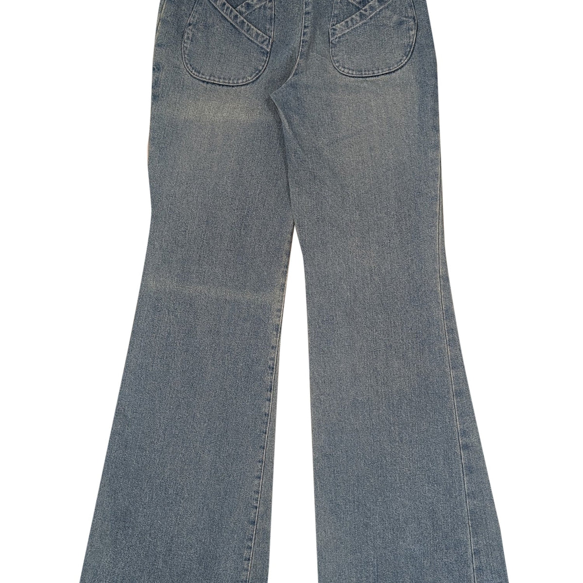 Auremantoria2 elegant leather Jeans side view