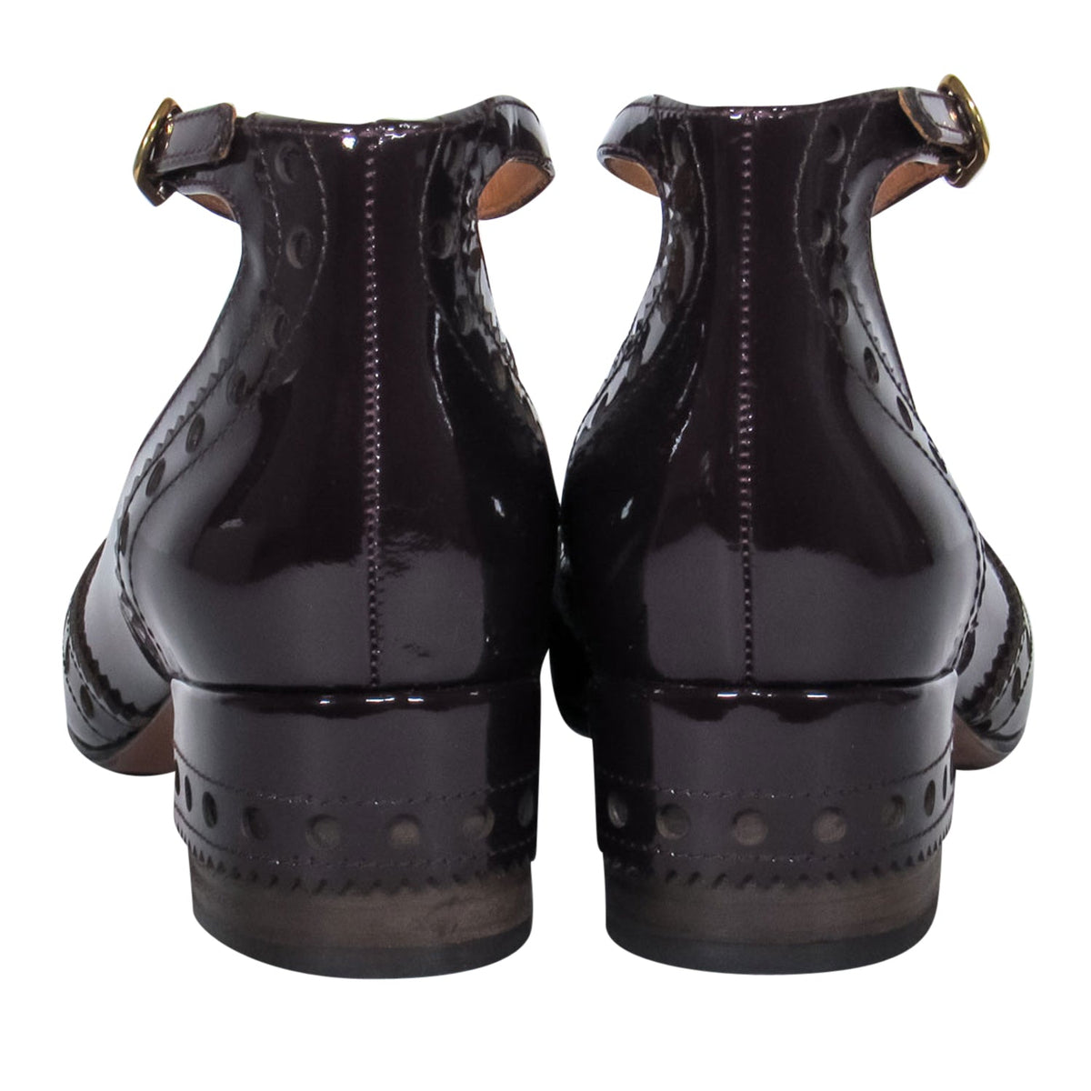 Sorvantine elegant leather Pump Heel interior detail