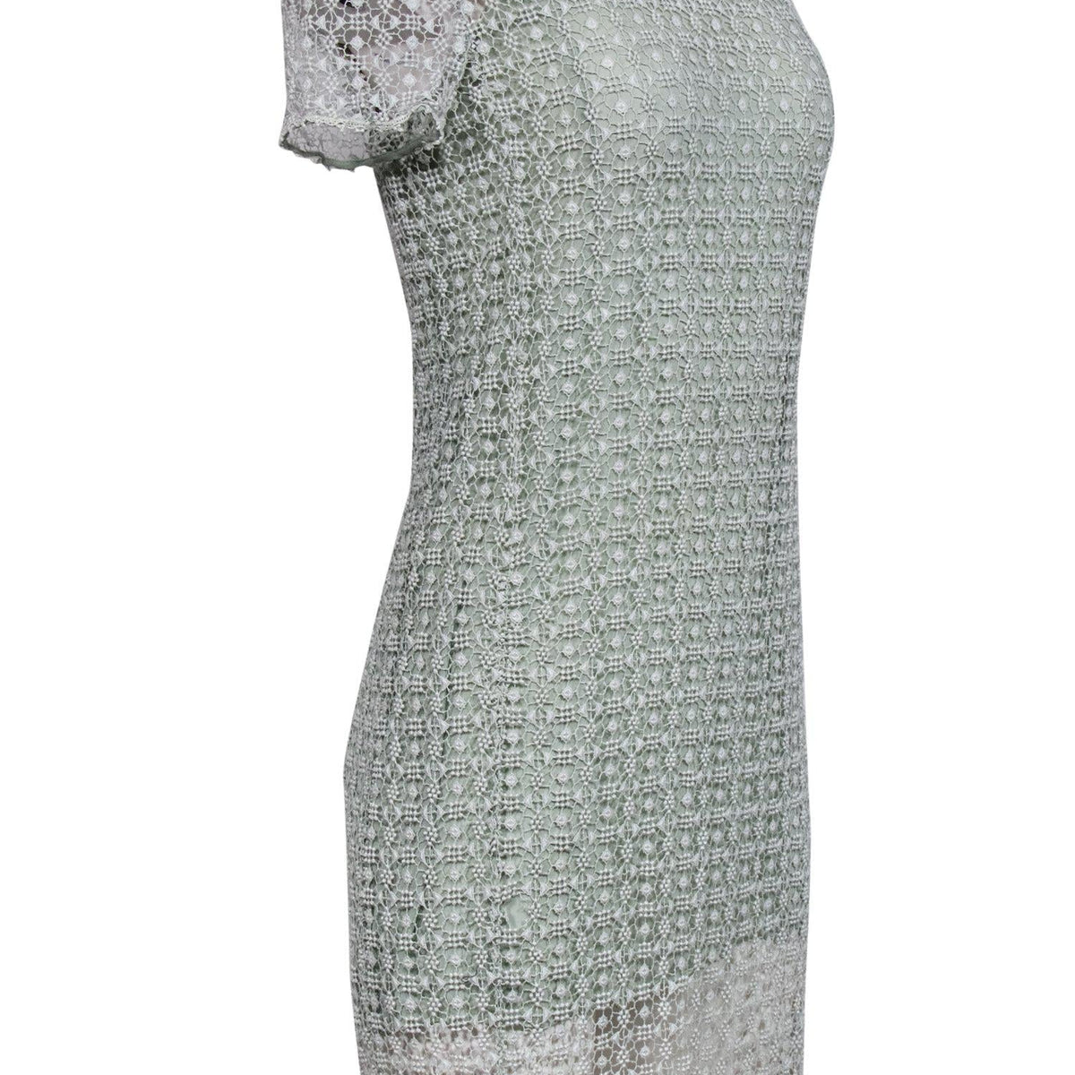 Uolvantis elegant leather Day Dress side view