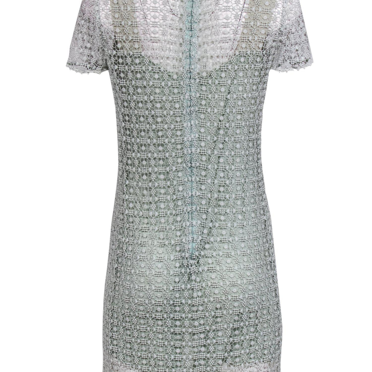 Uolvantis elegant leather Day Dress back view