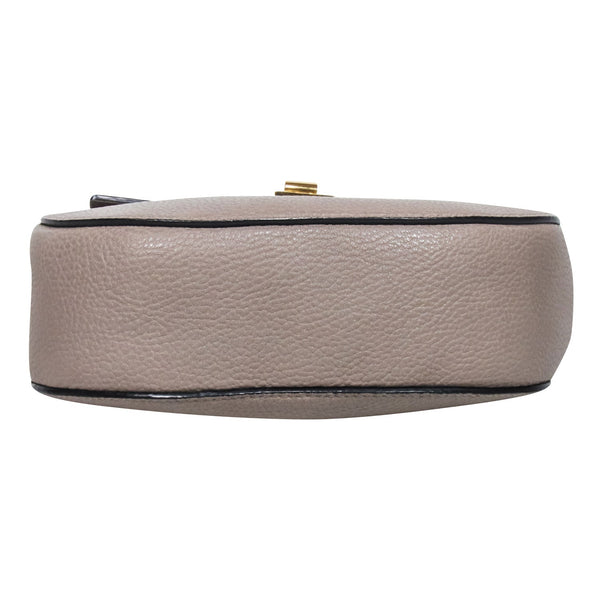 Auremantoria elegant leather Shoulder Bag interior detail
