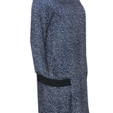 Tolvantix elegant leather Cocktail Dress side view