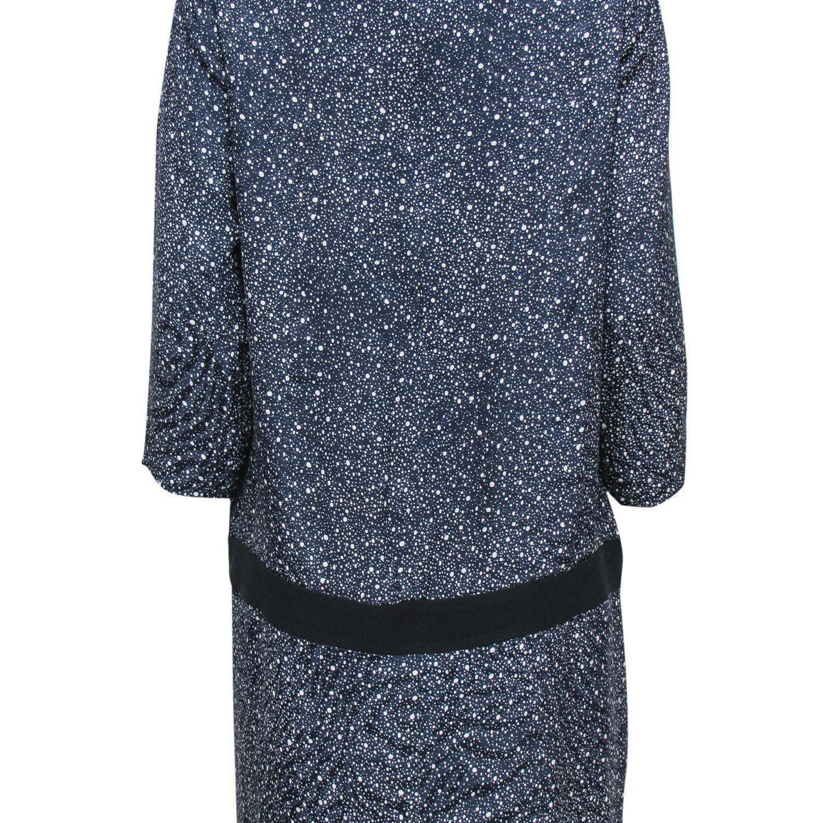 Chloe authentic luxury dress Blue leather craftsmanship