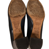 Authentic Chloe pump Navy luxury fashion accessory