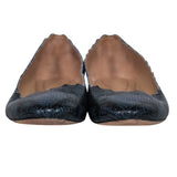 Sorvantoria elegant leather Ballet Flat side view