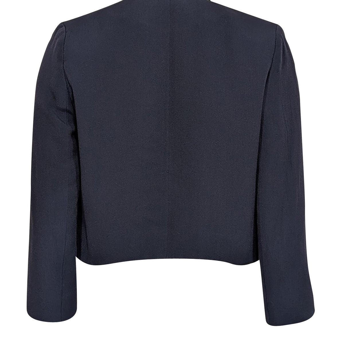 Auremantine2 elegant leather Blazer back view