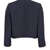 Chloe authentic luxury blazer Black leather craftsmanship