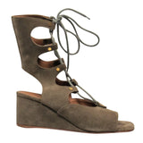 Side view of Chloe wedge premium designer bag