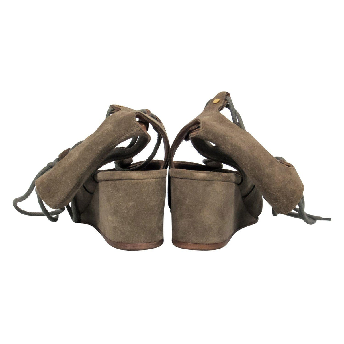 Authentic Chloe wedge luxury fashion accessory