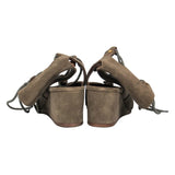 Authentic Chloe wedge luxury fashion accessory