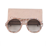 Chloe women's sunglasses Pink luxury designer leather