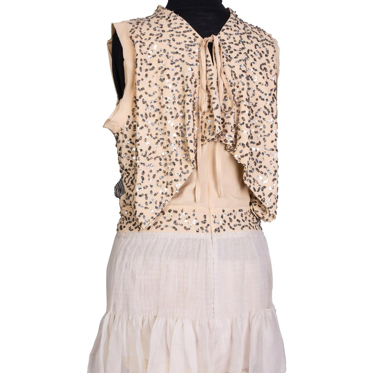 Alventis elegant leather Fashion Piece side view