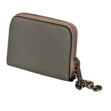 Side view of Chloe wallet Black premium designer bag