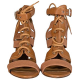 Aureventoria elegant leather Strappy Pump