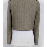 Molvantis elegant leather Jacket back view