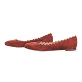 Sorvantoria2 elegant leather Ballet Flat back view